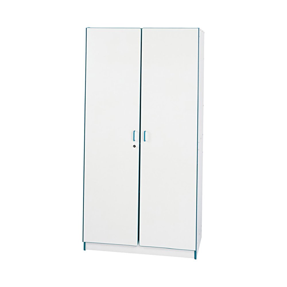Offex Deluxe Classroom Storage Teacher's Closet - Orange