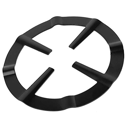 Universal Black Cast Iron Wok Support Ring Stove Trivets for Kitchen and Camping, Stove Rack, Moka Pot Holder for Gas Hob - Thumbnail 3