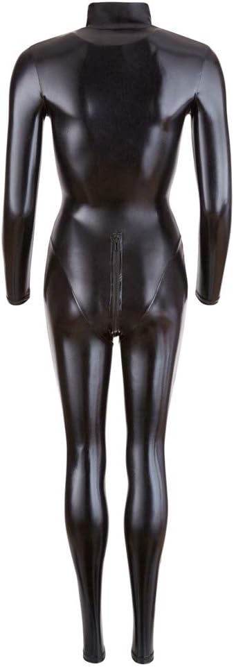 Cottelli Collection Party Jumpsuit with Long Sleeves, Small, Black, S (1er Pack) - Image 5