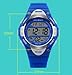 Misskt@ Children Watch Outdoor Sports Kids Boy Girls LED Digital Alarm Stopwatch Waterproof Children's Dress Watches Rose red