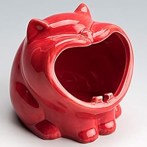 MELAG Asbak 2 STKS Gepersonaliseerde Geeuwen Kat Asbak Leuke Keramiek Asbak Decoratie Thuis Cartoon Dier Sigaret Asbak…