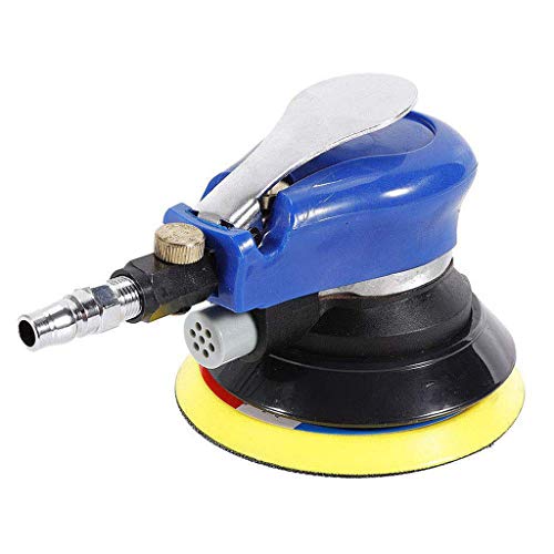 Polisher Kit for Cars, NXKang New 5''Air Palm Random Orbital Sander Hand Sanding Pneumatic Round - Car Beauty & Repair