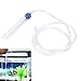 Hffheer Fish Tank Cleaner Gravel Aquarium Vacuum Siphon Pump Fish Tank Drainer Gravel Cleaner Water Filter Water Change for Small Fish Tankthumb 4