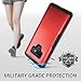 YOUMAKER Case for Galaxy Note 9, Full Body Heavy Duty Protection with Built-in Screen Protector Shockproof Rugged Cover for Samsung Galaxy Note 9 (2018) 6.4 inch - Red/Black
