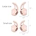 Spigen TEKA RA200 Airpods Earhooks Cover for Apple Airpods Earphones Headphones Earbuds (2 Pairs- Large & Small) Patent Pending - Pink Sand