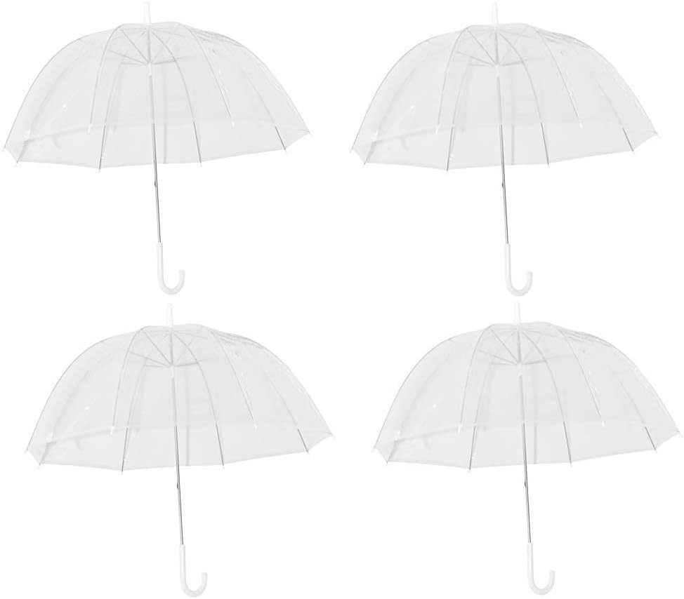 HomeX Clear Bubble Umbrella. Set of 4 Pricepulse