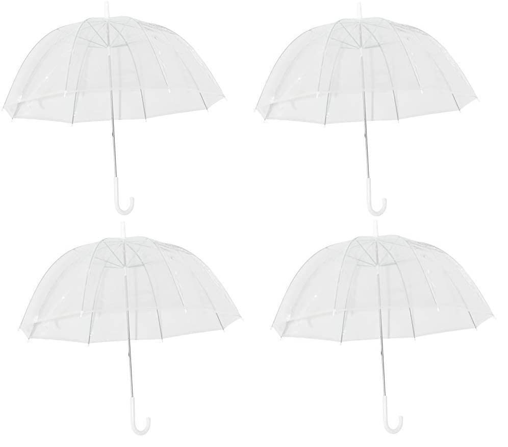 HomeX Clear Bubble Umbrella. Set of 4 Pricepulse