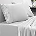 1800 Thread Count Sheet Set – Soft Egyptian Quality Brushed Microfiber Sheets – Luxury Bedding Set with Flat Sheet, Fitted Sheet, 2 Pillow Cases