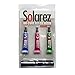 SOLAREZ Fly Tie UV Cure Resin - Roadie Kit - Thin Hard, Thick Hard, Flex Formulas (Three 5 Gram Tubes with UV Flashlight) Fly Tying, Fly Fishing, Build Fly Heads and Bodies - Made in The USA