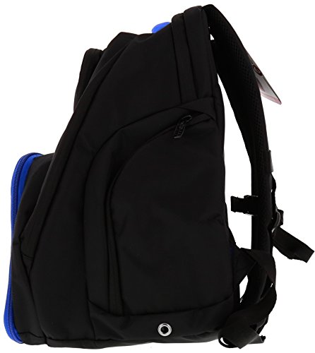 6 Pack Fitness Gaspari Expedition Backpack W/ Removable Meal Management System 300 Black/Blue w/ Bonus ZogoSportz Cyclone Shaker & Gaspari Products