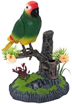 Vincilee Simulation Sound Control Parrot Pencil Pen Will Tweet And Dance（Green）