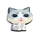 MORCART 6pcs Cat Magnets for Refrigerator, Cute Fridge Magnets for Kitchen Locker Whiteboard Office Menu Message Board