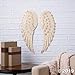 OTC White Metal Angel Wing Wall Decor Set of 2