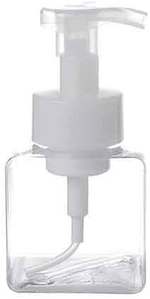 VOWUA Clear Plastic Foamer Bottle Pump Mini Travel Size Soap Dispenser Portable Plastic Empty Spray Sprayer Bottle