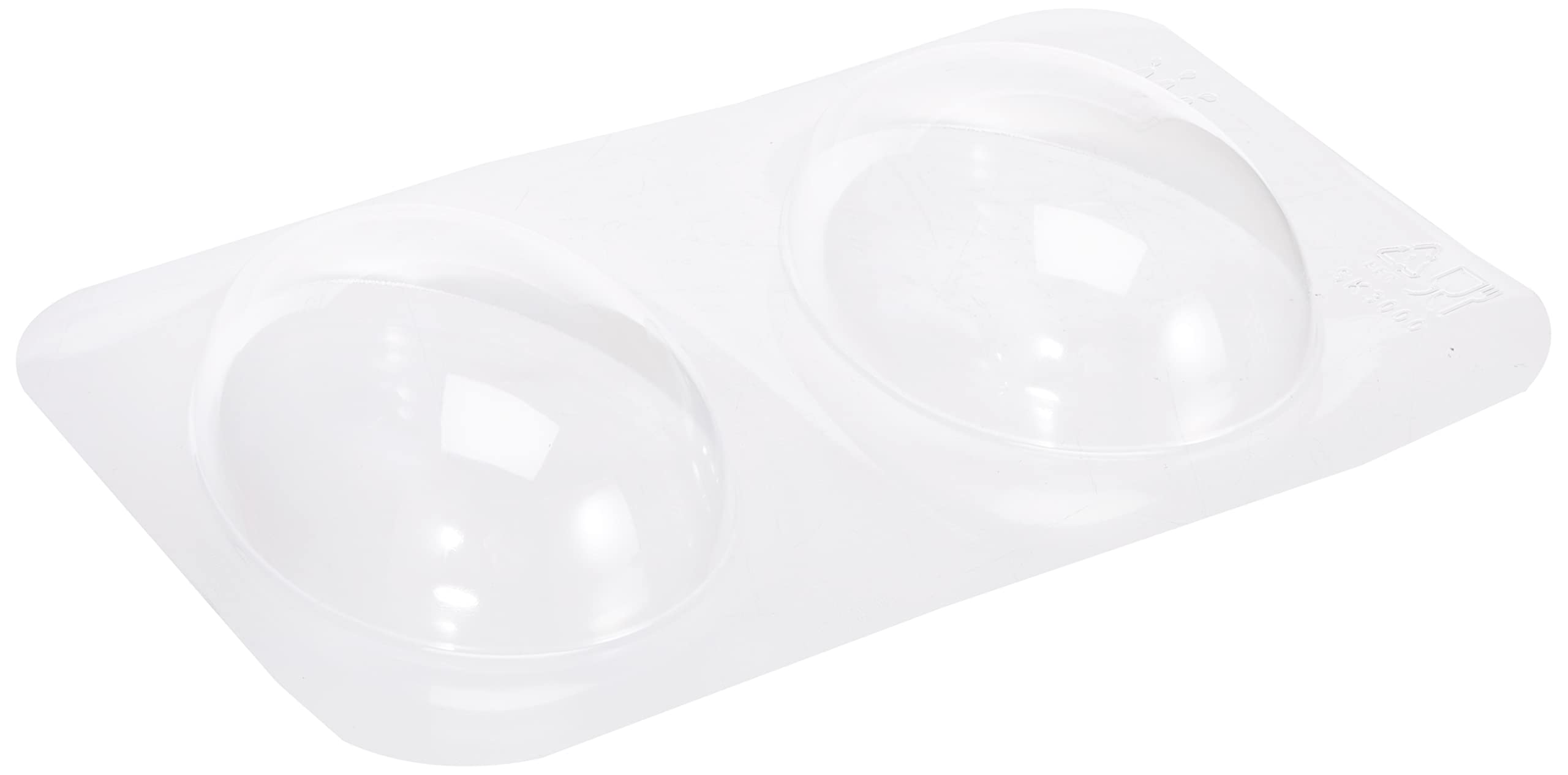 silikomart | Chocolate Egg Mould SK300, Pack of 1 Large Chocolate Egg Mould, 140 x 100 h 50 mm, Made in Italy