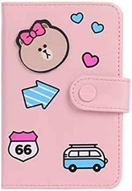 Mac Lawrence Fashion Girls Women's Passport Wallet (Pink)