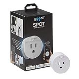 Geeni GN-WW104-199 Spot Smart Outlet Plug - No Hub Works with Amazon Alexa, Google Assistant & Microsoft Cortana, Requires 2.4 GHz Wi-Fi, White