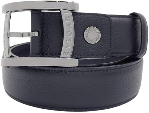 Amazon Bvlgari ブルガリ Assioma アショーマ ベルト ベルト ファッション小物 アパレル メンズベルト 46 115 グレインカーフレザー ブラック黒 ガンメタル金具 メンズ 中古 アラモード Bvlgari ブルガリ シューズ バッグ