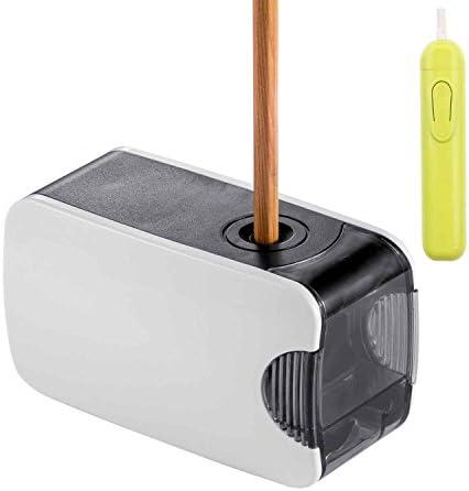OMAIC Electric Pencil Sharpener, Sharpeners for Pencils-White.