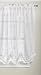Lorraine Home Fashions Hopewell Lace Window Shade, 58-Inch by 63-Inch, White
