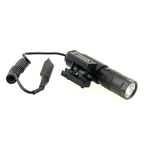 TACFUN Tactical 90 LUMEN RIS Pressure Mount Switch Tactical Rifle Light