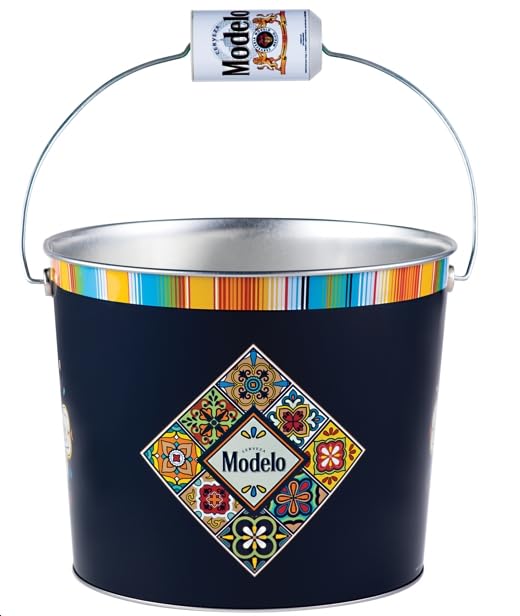 Photo 1 of The Tin Box Company Modelo Large Beverage Bucket with Modelo Can Handle