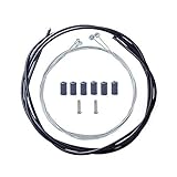 ZOOYOO Bike Brake Cable and Housing Set Mountain Bicycle Brake Cable and Housing Kit Brake Cable Wire Replacement Universal Standard for MTB or Road Bikes