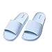 WILLIAM&KATE Spring Summer Unisex Household Slipper Casual Anti-Slip Bathroom Slippers Soft Lightweight Sandal Indoor&Outdoor Couple Slippers,Blue-gray,9-9.5D US/43-44