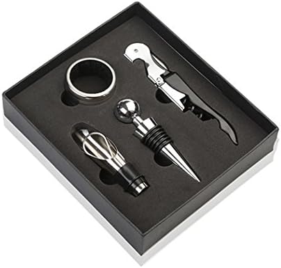 Hippocampus Knife Wine Opener Kit Wine Tools Gift Box 5 Set Corkscrew Opener With Foil Cutter Professional Open Beer Bottles by Waiters Sommelier and Bartenders Around the World