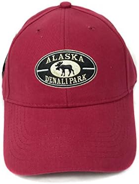 Alaska Denali Park Baseball Hat 100% cotton Adjustable