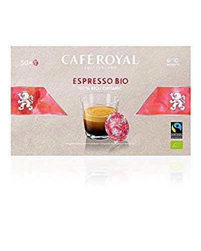 Café Royal Espresso Bio 50 Pads für professional Nespresso Maschine - 6/10 Intensität - Fairtrade – Bild 3