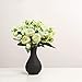 Calenzana 4 Pack Artificial Peony Flowers Silk Fake Flower Wedding Bouquet Bridesmaid Bridal Party Centerpieces Decoration