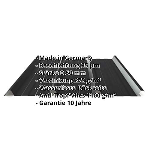 Trapezblech | Profilblech | Dachblech | Profil PS45/1000TRA | Material Stahl | Stärke 0,50 mm | Beschichtung 35 µm… – Bild 3