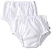 i play. by green sprouts Snap Reusable Swim Diaper (2pk) | No other diaper necessary, UPF 50+ protection,Reusable Absorbent Swim Diapers 2 Pack,White/Snap,4T
