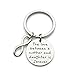 The Love Between a Mother and Daughter is Forever Keychain Mother's Day Gift Mother Daughter Gift