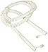 RCA 25 feet Handset Coil Cord, White (TP282W)