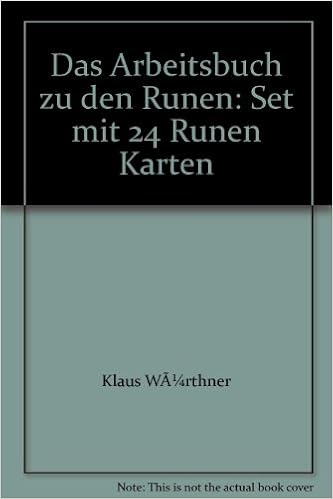Das Arbeitsbuch Zu Den Runen Set Mit 24 Runen Karten Amazon De Klaus Wurthner Christian Low Bucher