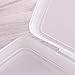 Eye Glasses Case,NNDA CO Portable Transparent Shell Case Protector Box For Clip-on Flip-up Len Glasses,Plastic