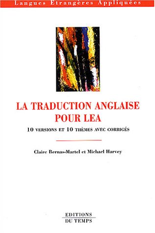 Traduire en LEA : Anglais/français by (Paperback)