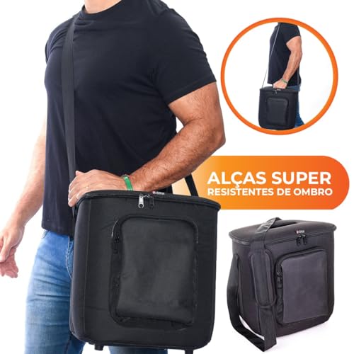 Bolsa Case Capa Bag Bisbel Compatível com J b l Partybox Encore 2 Acolchoada