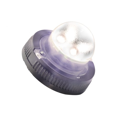 LAMPHUS SnakeEye II SEHA14 LED Hideaway Strobe Warning Lights [SAE Class 3] [33 Modes] [4 Watt] [Weatherproof] Flashing Lights for Police & Firefighter Emergency Vehicles - White