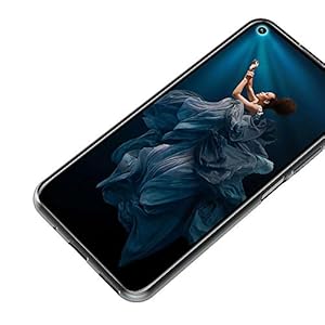 AICEK Compatible con Huawei Honor 20 Pro Cover, Trasparente Silicone Custodia Protettiva Molle di TPU Bumper Case Sottile - immagine 7