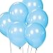 Peace&Joy 12" Latex Balloons 100 Per Bag (Light Blue) primary