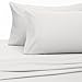 Amazon Brand – Pinzon 300-Thread-Count Percale Sheet Set - Twin, White