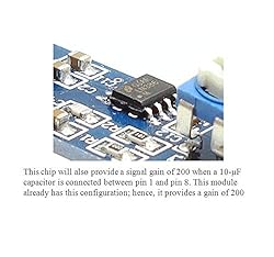 Ardest 200 Times Gain LM386 Audio Amplifier
