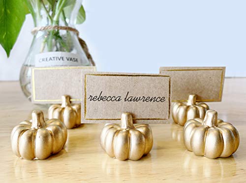 image for Kate Aspen Place Card Holders (Place Cards Included) - Set of 12 - Tab