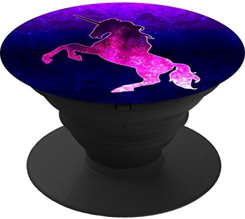 Premium Mounts and Stand, Expanding Stand Pop Grip Mount Sockets for iPhone,Smartphones and Tablets - galaxy pink beautiful unicorn sparkly image