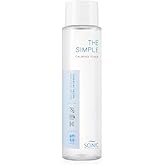 SCINIC The Simple Calming Toner, pH 5.5, 4.90 fl oz (145 ml) | Vegan Face Astringent for Sensitive and Irritated Skin | Fresh Watery Texture | PH-Balanced Mild Toner | Korean Skincare