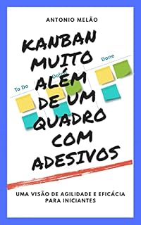 Livro KANBAN MUITO ALÉM DE UM QUADRO COM ADESIVOS