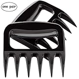 Bear Claw Meat Shredders By EG Products, TOUGHEST BBQ MEAT FORKS, Pulled Pork Meat Shredder, Dishwasher Safe, BBQ Tool, BPA FREE Set Of 2.